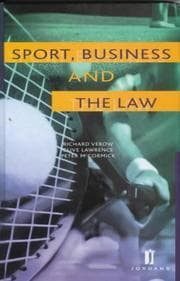Tapa de Sport, business, and the law