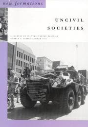 Tapa de Uncivil Societies