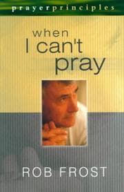 Tapa de When I Can't Pray