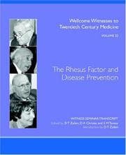 Tapa de The rhesus factor and disease prevention