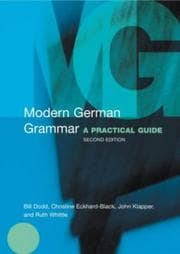 Tapa de Modern German Grammar