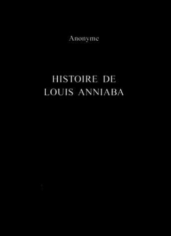 Tapa de Histoire de Louis Anniaba