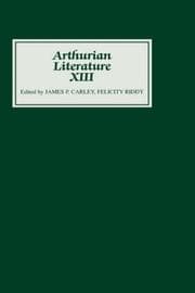 Tapa de Arthurian Literature XIII