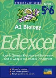 Tapa de A2 Biology Edexcel (Student Unit Guides)
