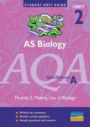 Tapa de AS Biology AQA  Unit 2 Module 2