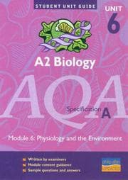 Tapa de A2 Biology AQA : Unit 6 Module 6