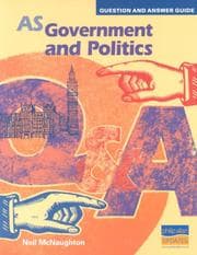 Tapa de AS Government and Politics Question and Answer Guide (Question & Answer Guides)