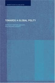 Tapa de Towards a Global Polity