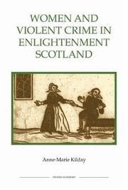 Tapa de Women and Violent Crime in Enlightenment Scotland