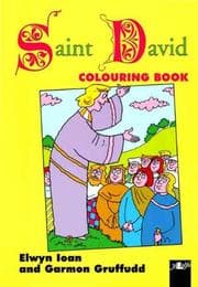 Tapa de Saint David Colouring Book