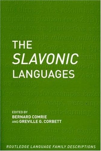 Tapa de The Slavonic Languages