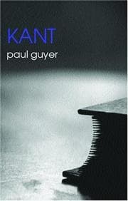 Tapa de Kant