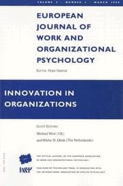 Tapa de Innovation In Organizations