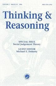 Tapa de Social Judgement Theory