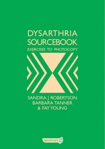 Tapa de Dysarthria Sourcebook