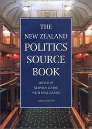 Tapa de The New Zealand politics source book