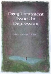 Tapa de Drug treatment issues in depression
