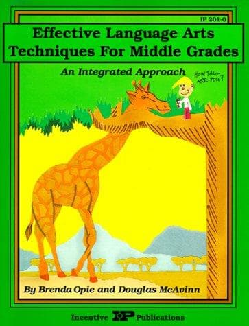 Tapa de Effective Language Arts Techniques for Middle Grades