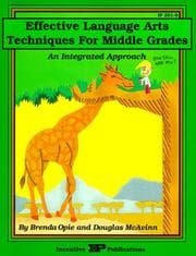 Tapa de Effective Language Arts Techniques for Middle Grades