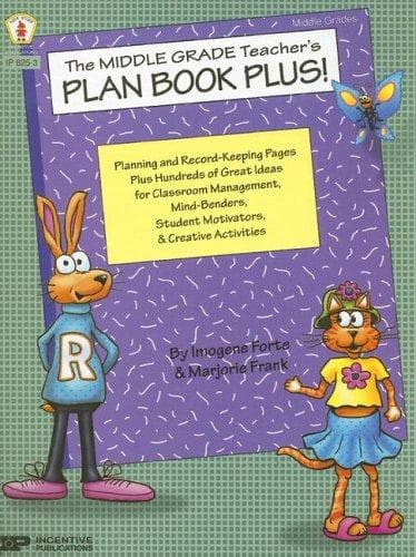 Tapa de The Middle Grade Teacher's Plan Book Plus!