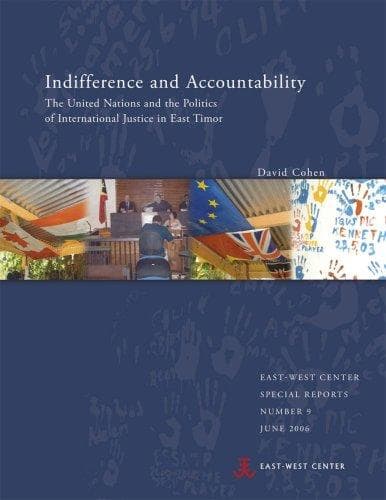 Tapa de Indifference and accountability