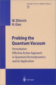 Tapa de Probing the Quantum Vacuum