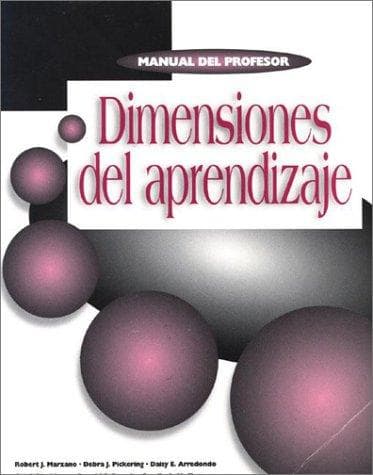 Tapa de Dimensiones del Aprendizaje
