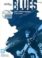 Tapa de Mel Bay's Blues Lead Guitar Method