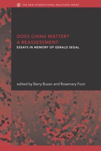 Tapa de Does China Matter? A Reassessment