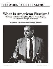 Tapa de What Is American Fascism?