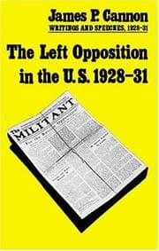 Tapa de The Left Opposition in U.S