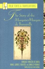 Tapa de The Story Of The Marquise-Marquis De Banneville (Mla Texts and Translations)