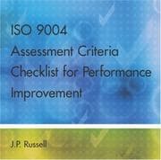 Tapa de Iso 9004 Assessment Criteria Checklist for Performance Improvement