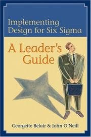 Tapa de Implementing Design for Six Sigma