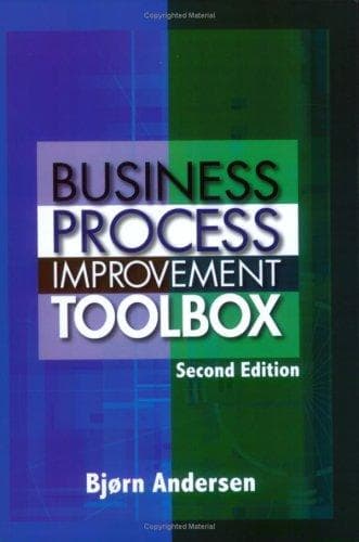 Tapa de Business Process Improvement Toolbox