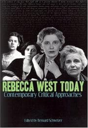 Tapa de Rebecca West Today