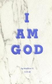 Tapa de I Am God