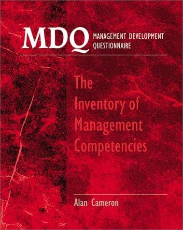 Tapa de MDQ : Management Development Questionnaire