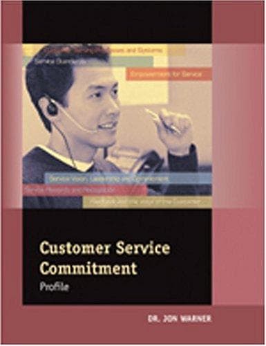 Tapa de Customer Service Commitment Profile Facilitators Guide