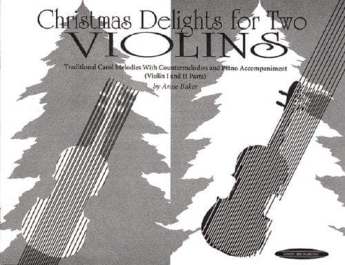 Tapa de Christmas Delights for Two Violins