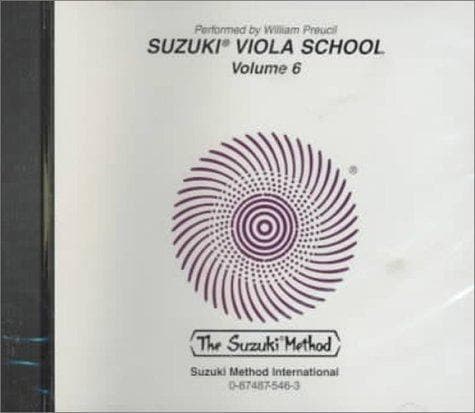Tapa de Suzuki Viola School, Vol. 6 (Suzuki Method Core Materials)