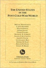 Tapa de U. S. in Post-Cold War