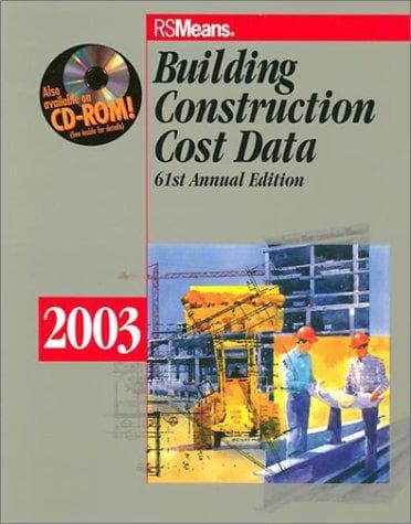 Tapa de Building Construction Cost Data 2003 (Means Building Construction Cost Data)