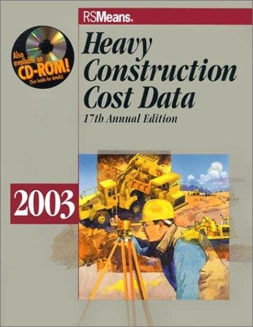 Tapa de Heavy Construction Cost Data 2003 (Means Heavy Construction Cost Data)
