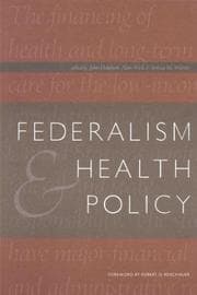 Tapa de Federalism and health policy