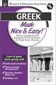 Tapa de Greek Made Nice & Easy (Languages Made Nice & Easy)