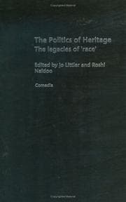 Tapa de The Politics of Heritage
