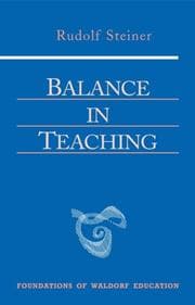Tapa de Balance in Teaching (Foundations of Waldorf Education)