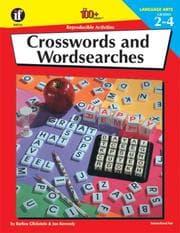 Tapa de The 100+ Series Crosswords and Wordsearches, Grades 2-4