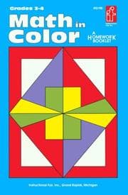 Tapa de Homework-Math in Color Grade 3-4